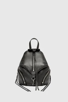 Convertible Mini Julian Backpack Bag In Grey