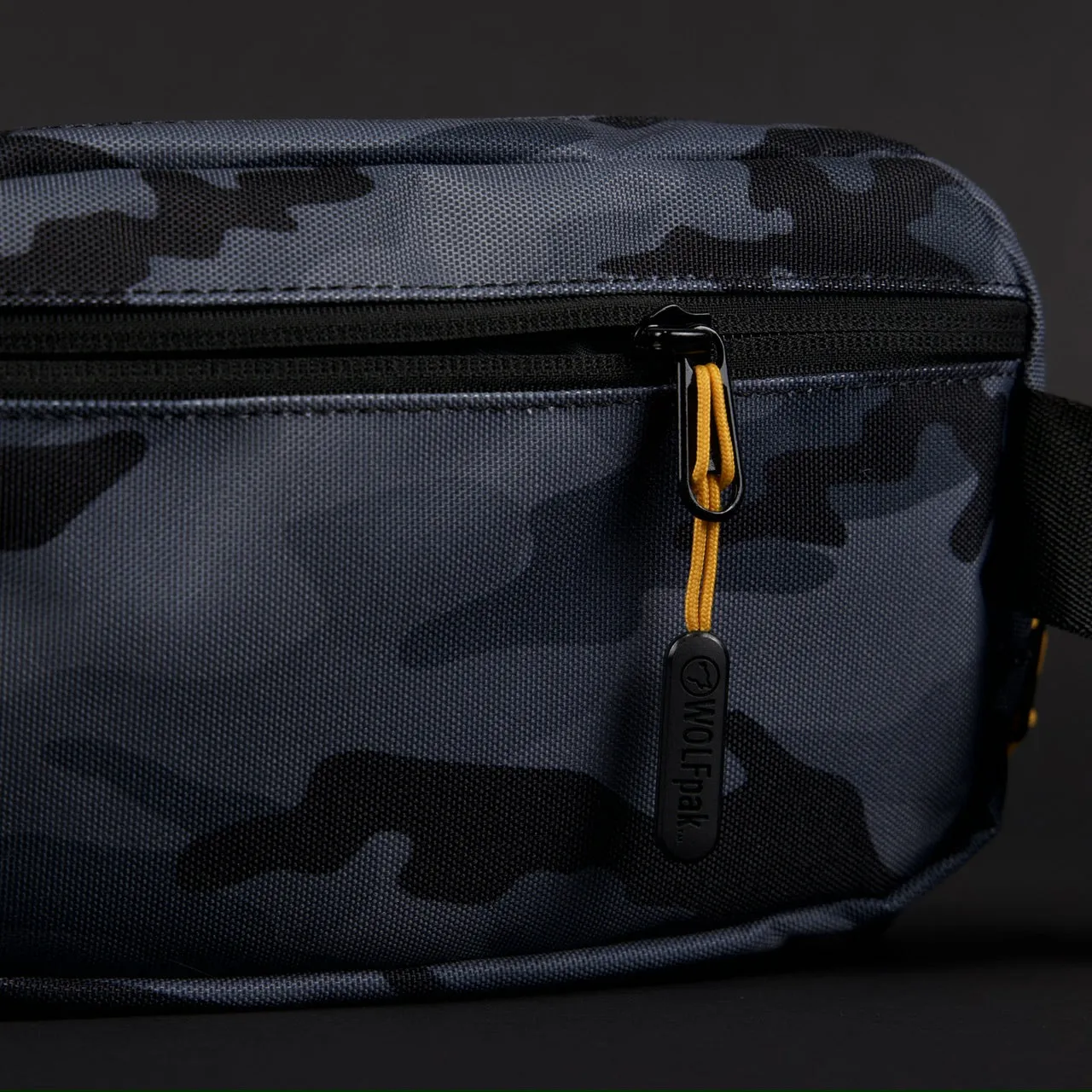 Crossbody Pack Black Camo Orange