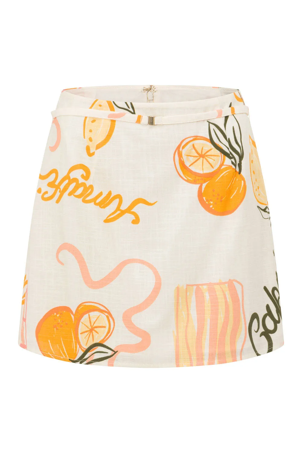 Danica Skirt - Amalfi Aperol