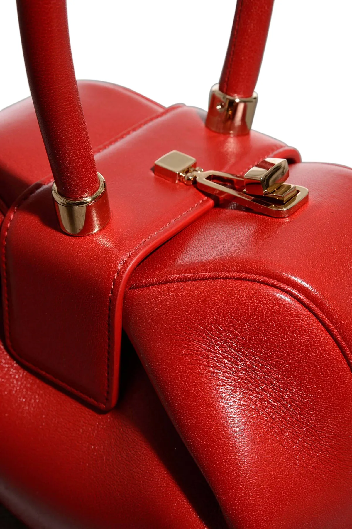 Demi Bag in Red Nappa Leather