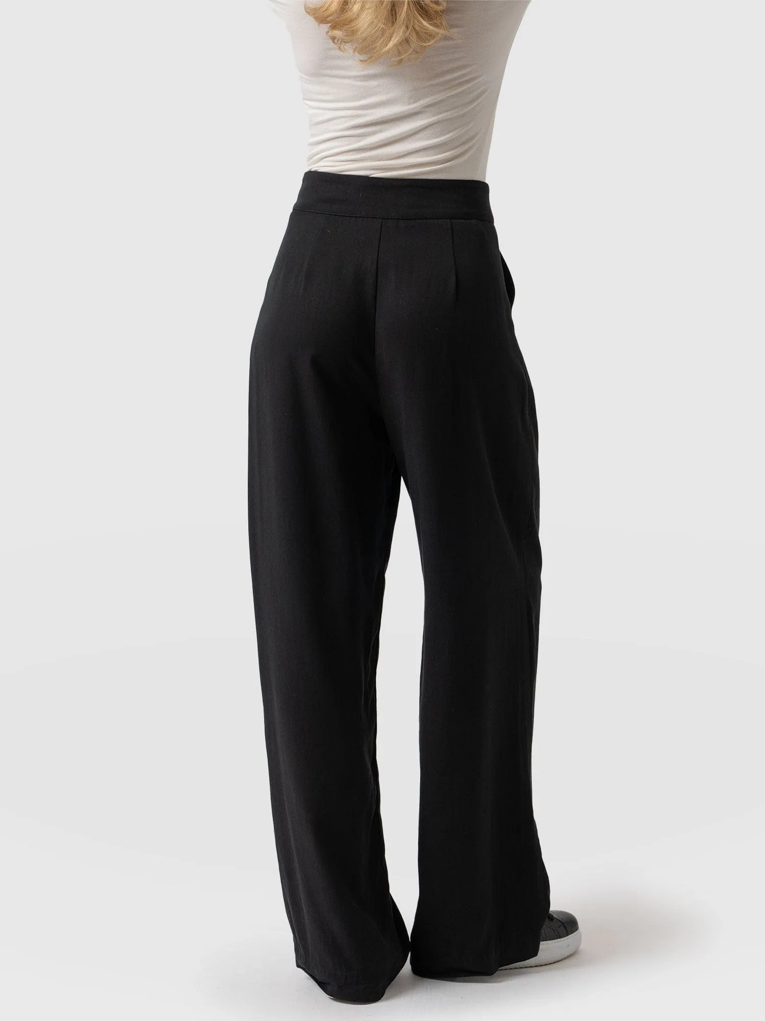 Demi Wide Leg Pant - Black