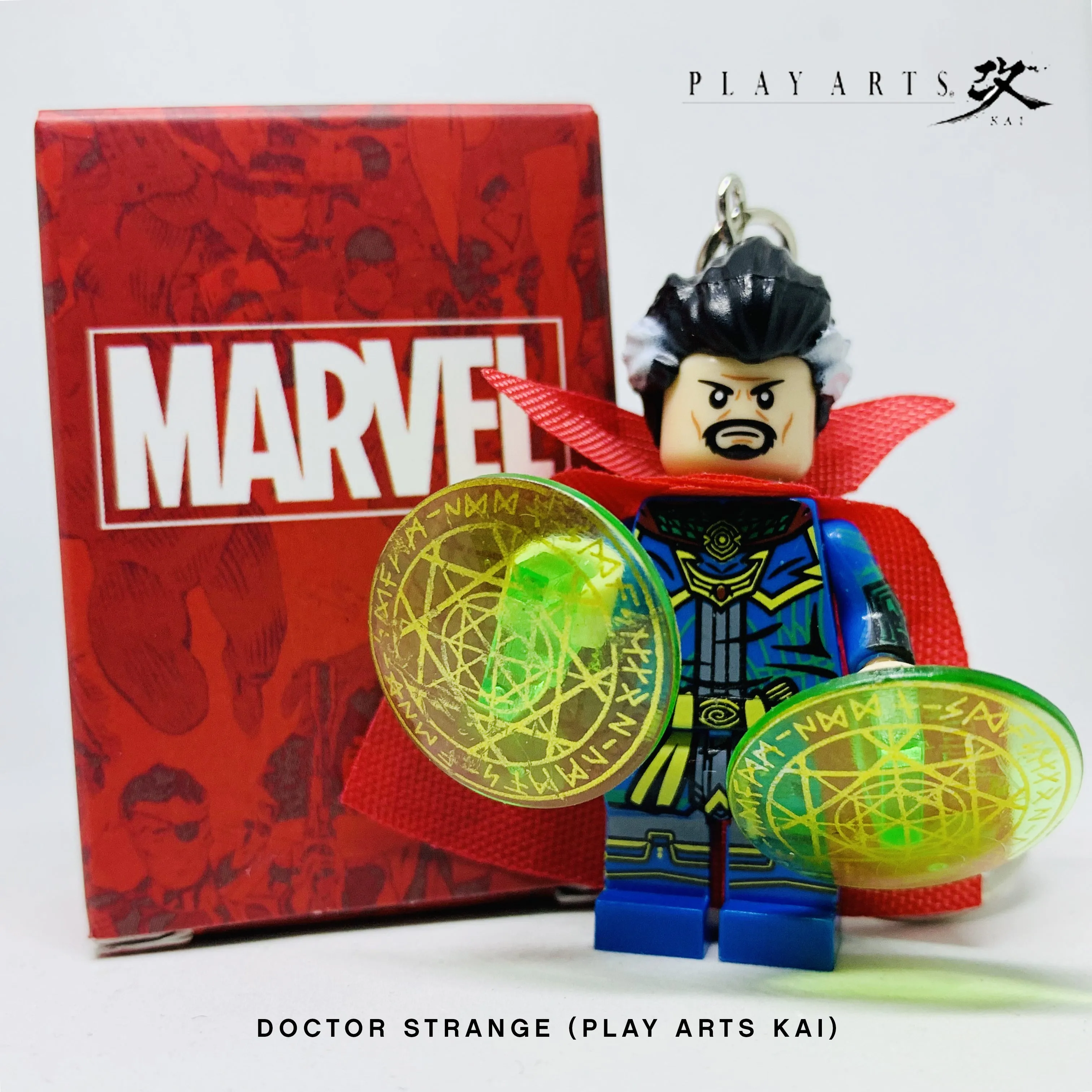 Doctor Strange (Play Arts Kai) Custom Minifigure Keychain