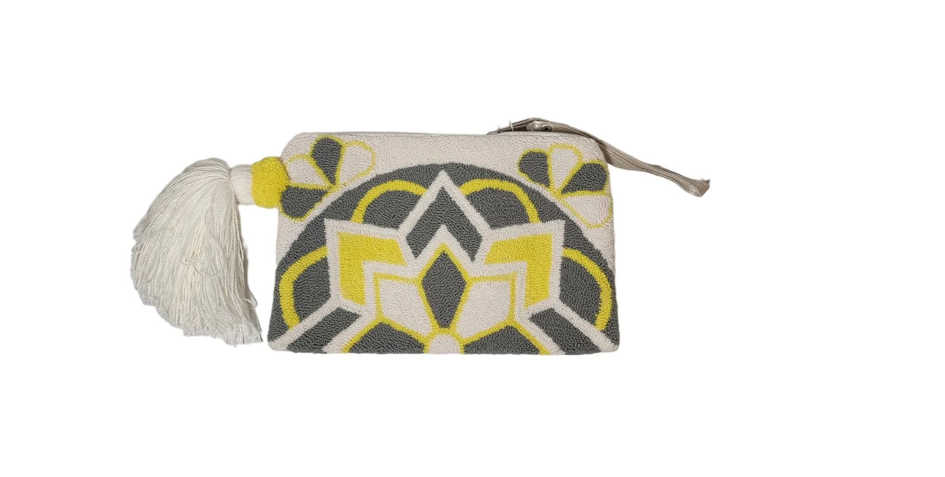 Eleanor Handmade Wayuu Punch-needle Clutch