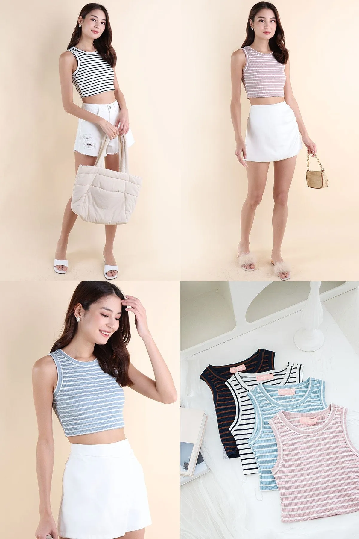 FANNY RACER STRIPES TOP BUNDLE