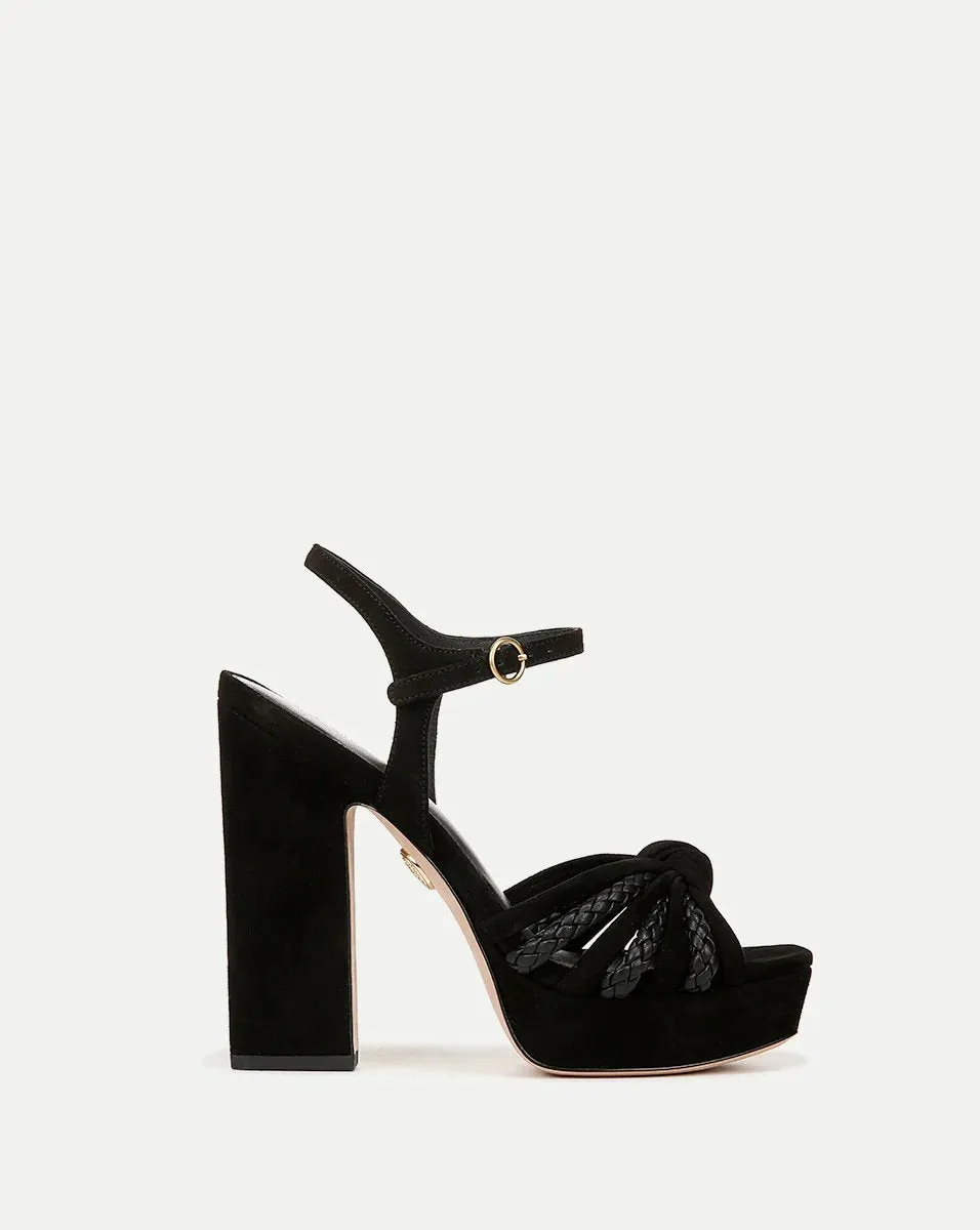 Flavia Platform Sandal Black