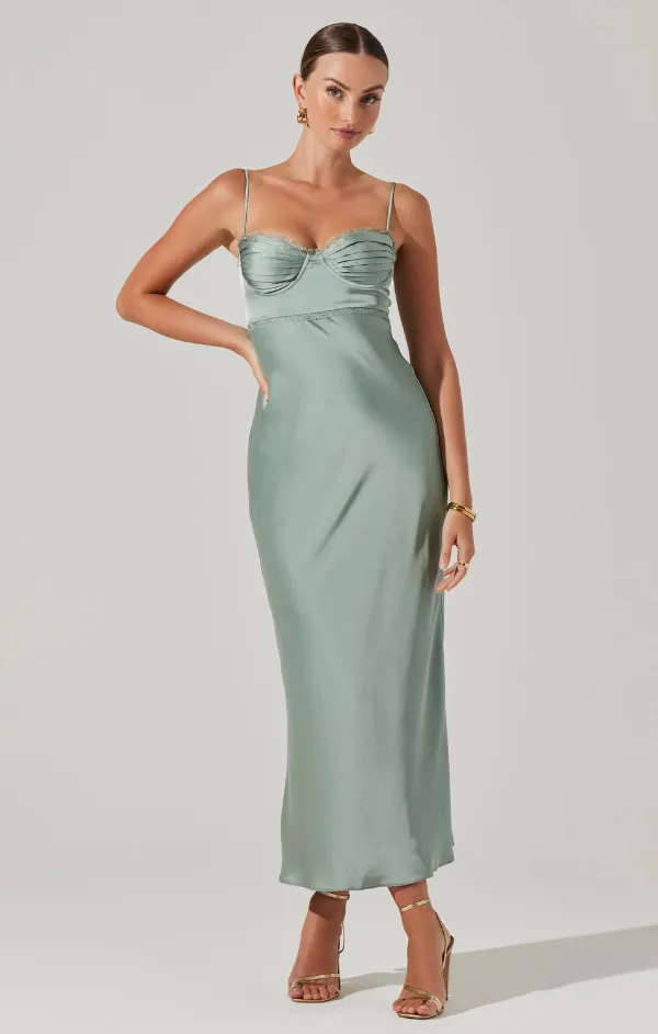 Florianne Dress in Sage