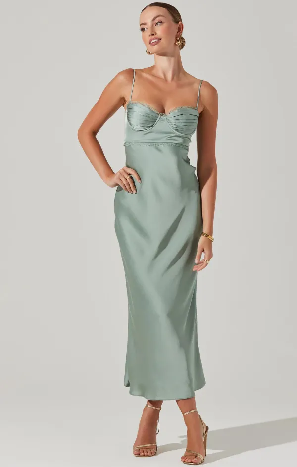 Florianne Dress in Sage