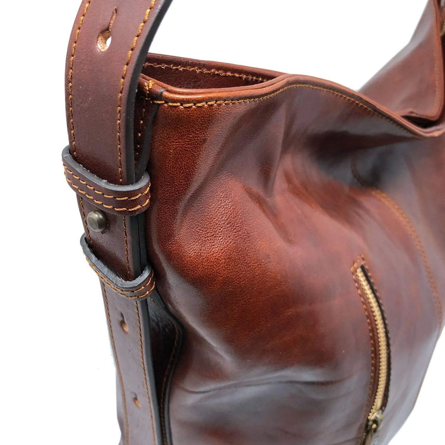 Floto Leather Sardinia Shoulder Bag