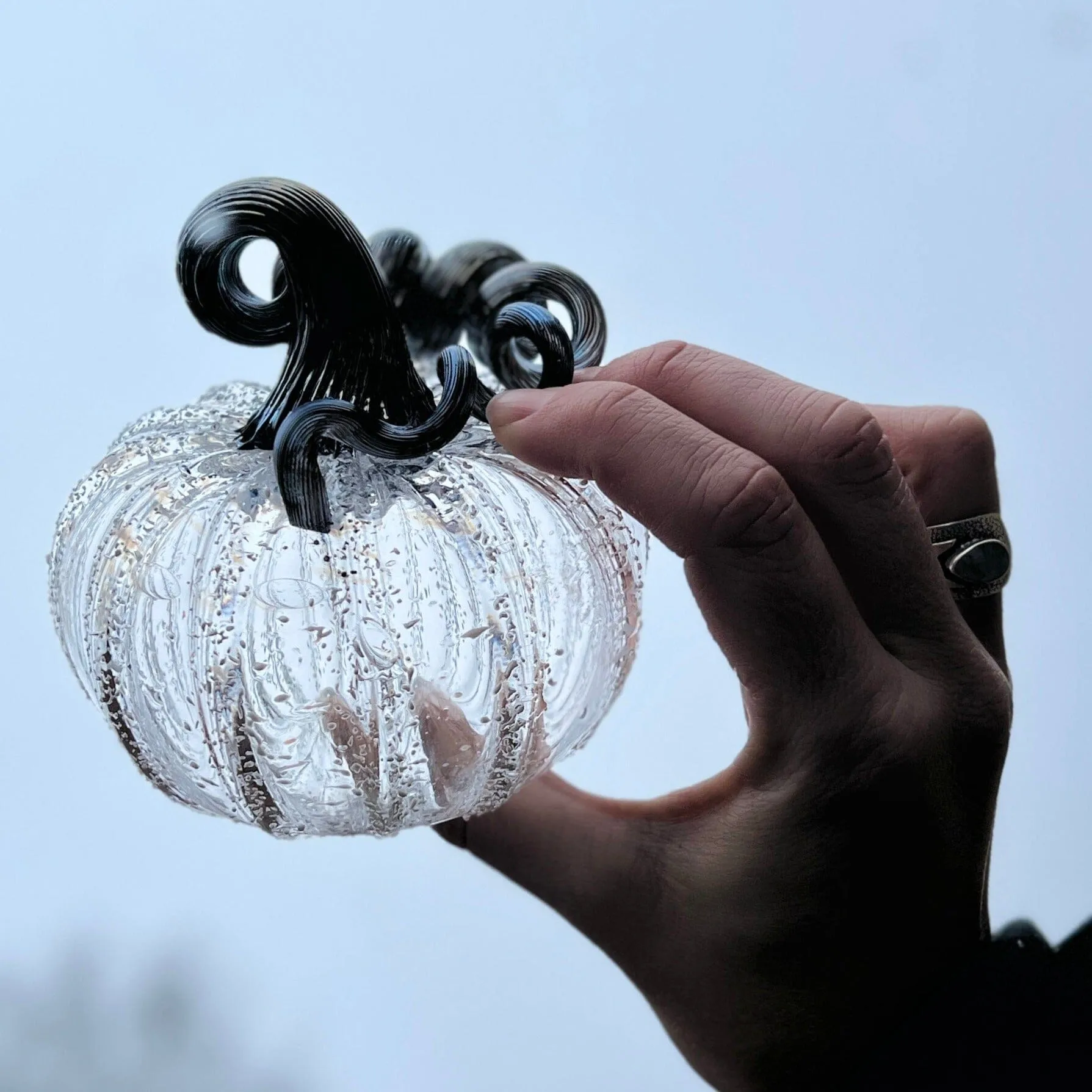 *FREE SHIPPING* Icicle Pumpkin