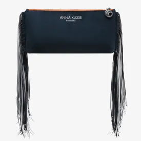 Fringe Clutch "Oxford Blue"