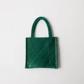 Green Bison Tiny Tote