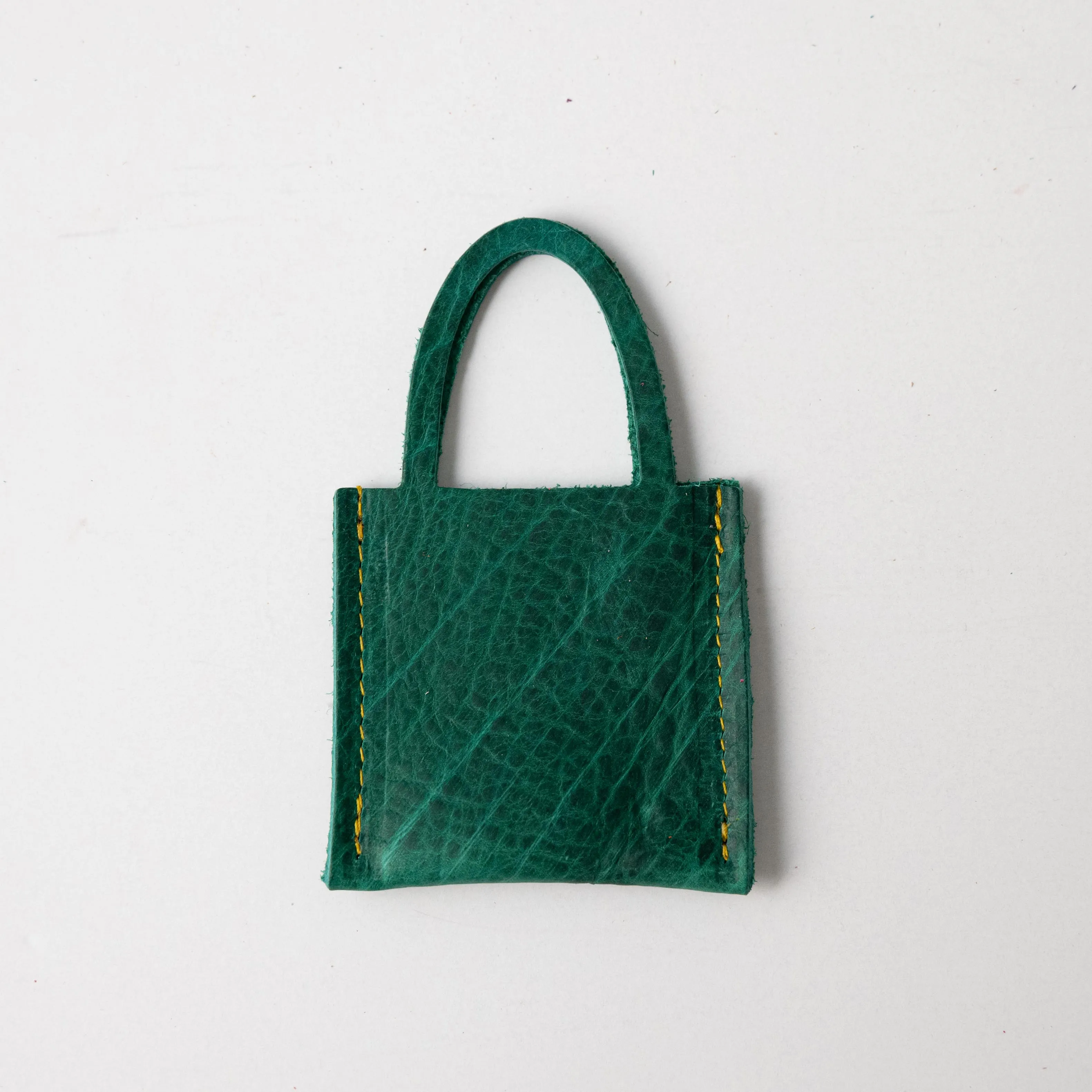 Green Bison Tiny Tote