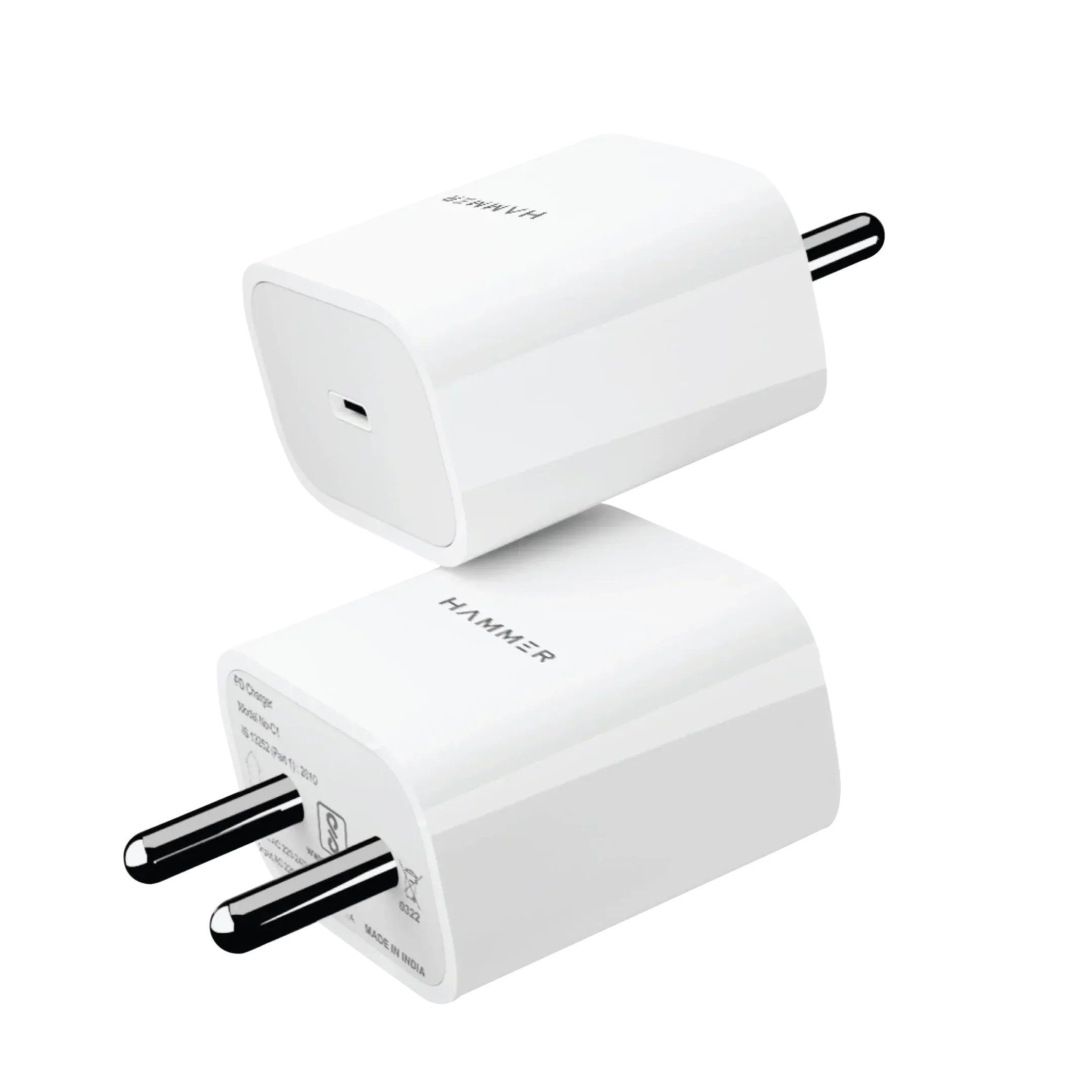 Hammer PD 20W Type C Travel Adapter with Fast Charging