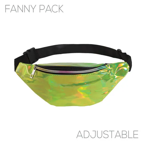 HOLOGRAPHIC FANNY PACK - IN 5 COLORS