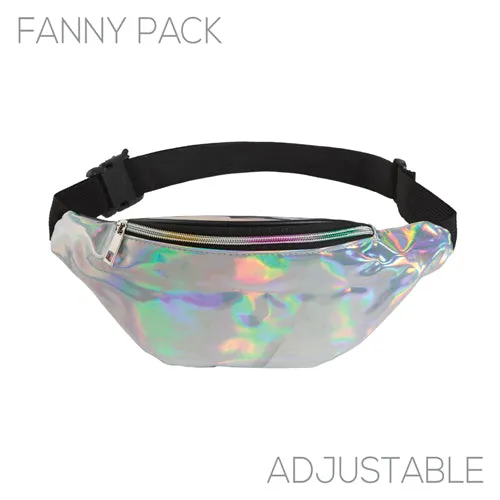 HOLOGRAPHIC FANNY PACK - IN 5 COLORS