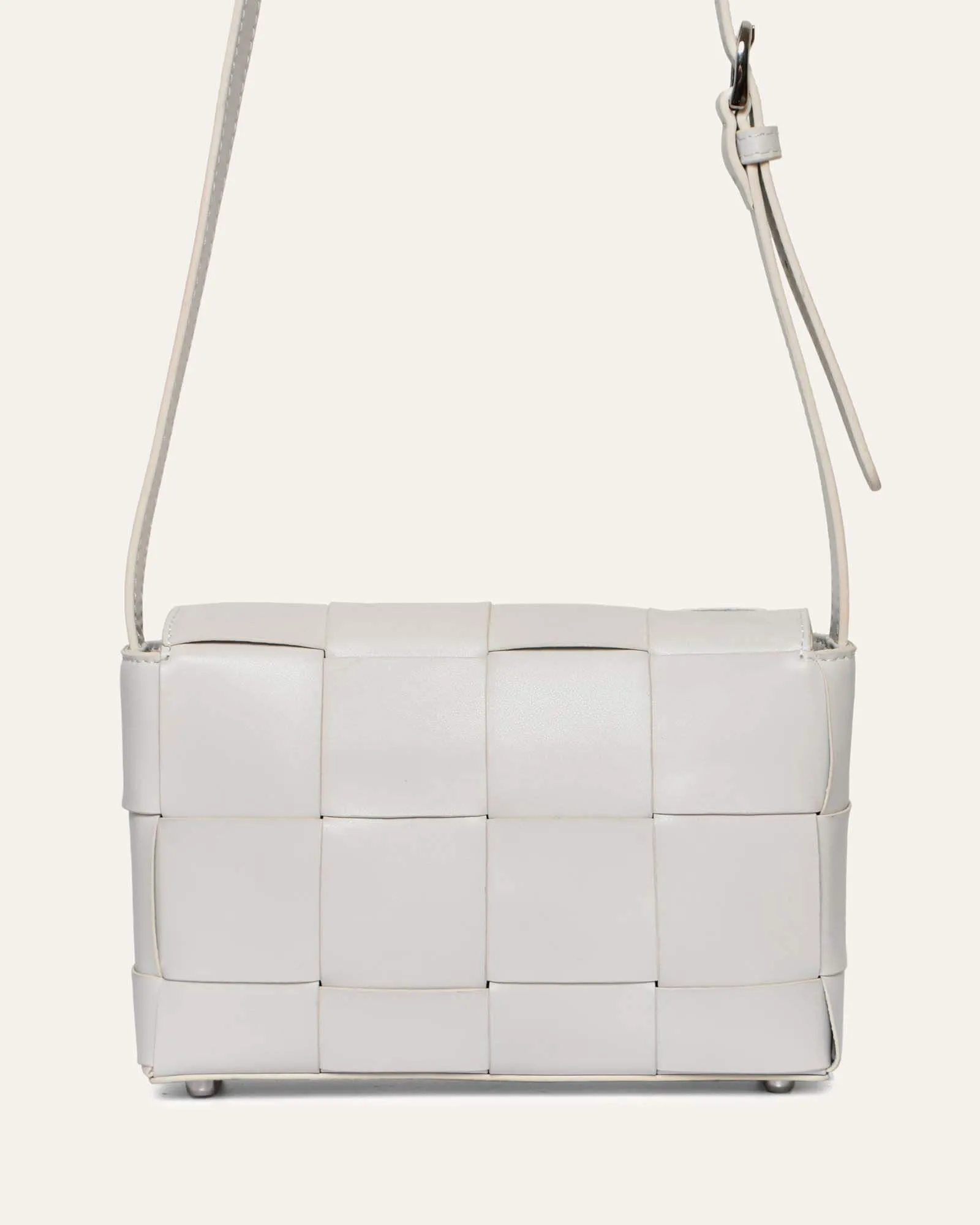 HONEY CROSS BODY BAG BONE LEATHER