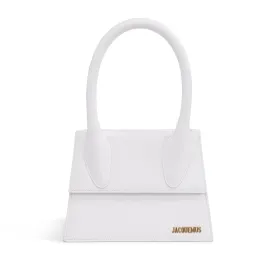 Jacquemus White Leather Le Grand Chiquito Bag