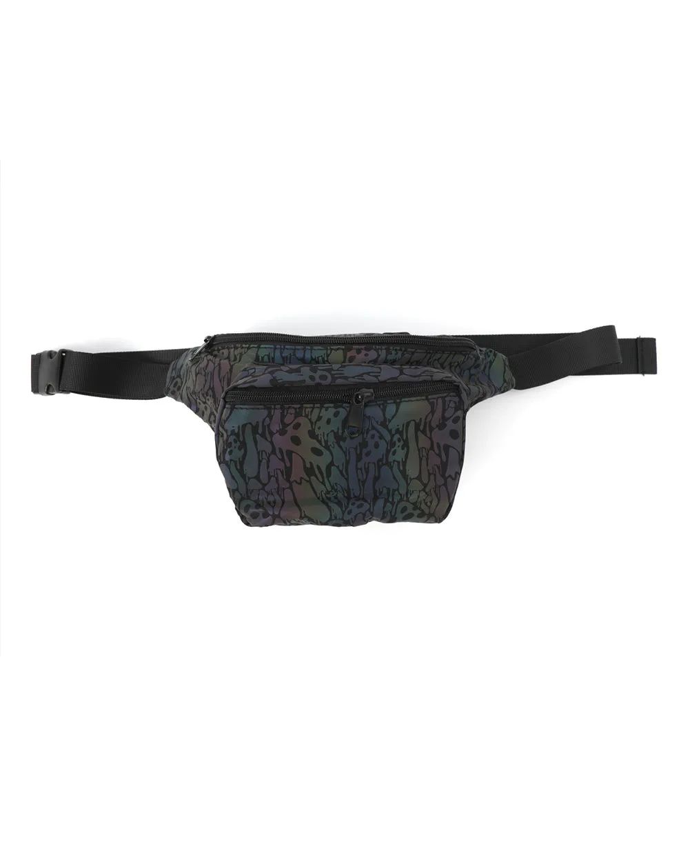 Kool Shrooms Rainbow Reflective Fanny Pack