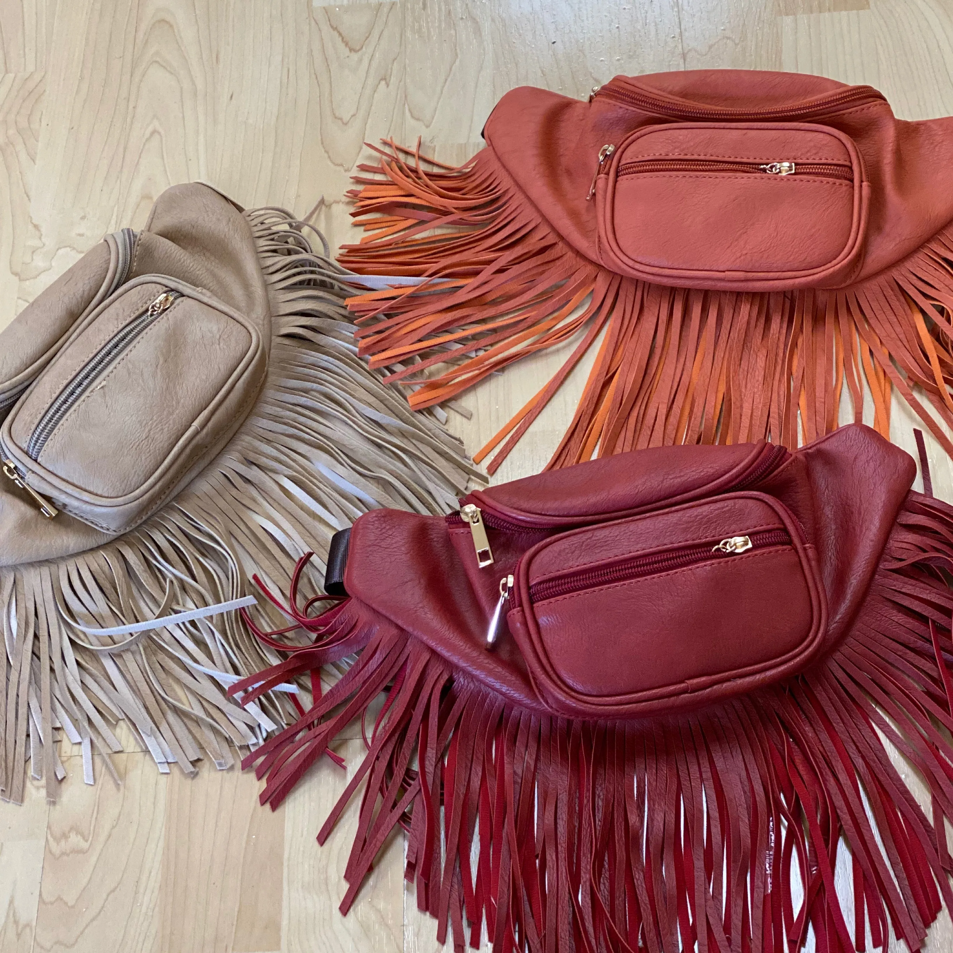 Let’s Talk Fringe Fanny Pack Purse