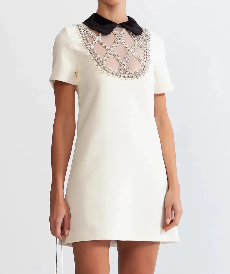 LINNEA Jewerly Mini Bodycon Dress