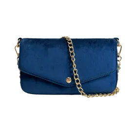 Louise Velvet Flap Bag