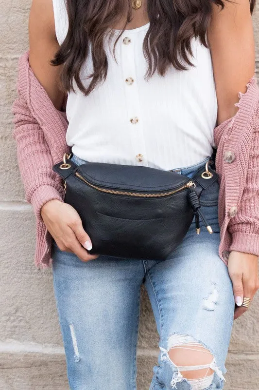 Luxe Convertible Sling Belt Bag