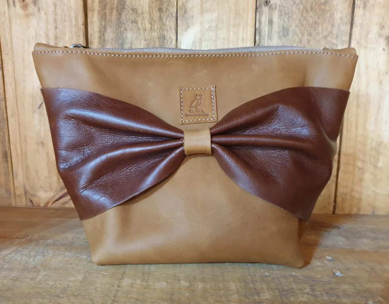 Makeup Leather Bag