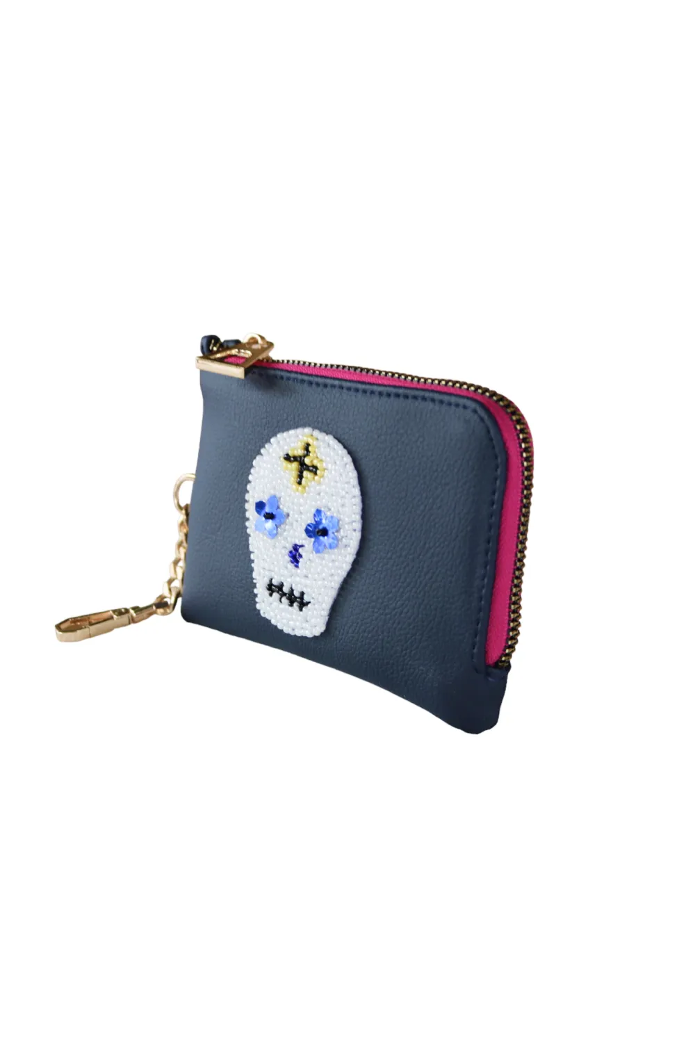 Marino Sugar Skull Purse in Cactus