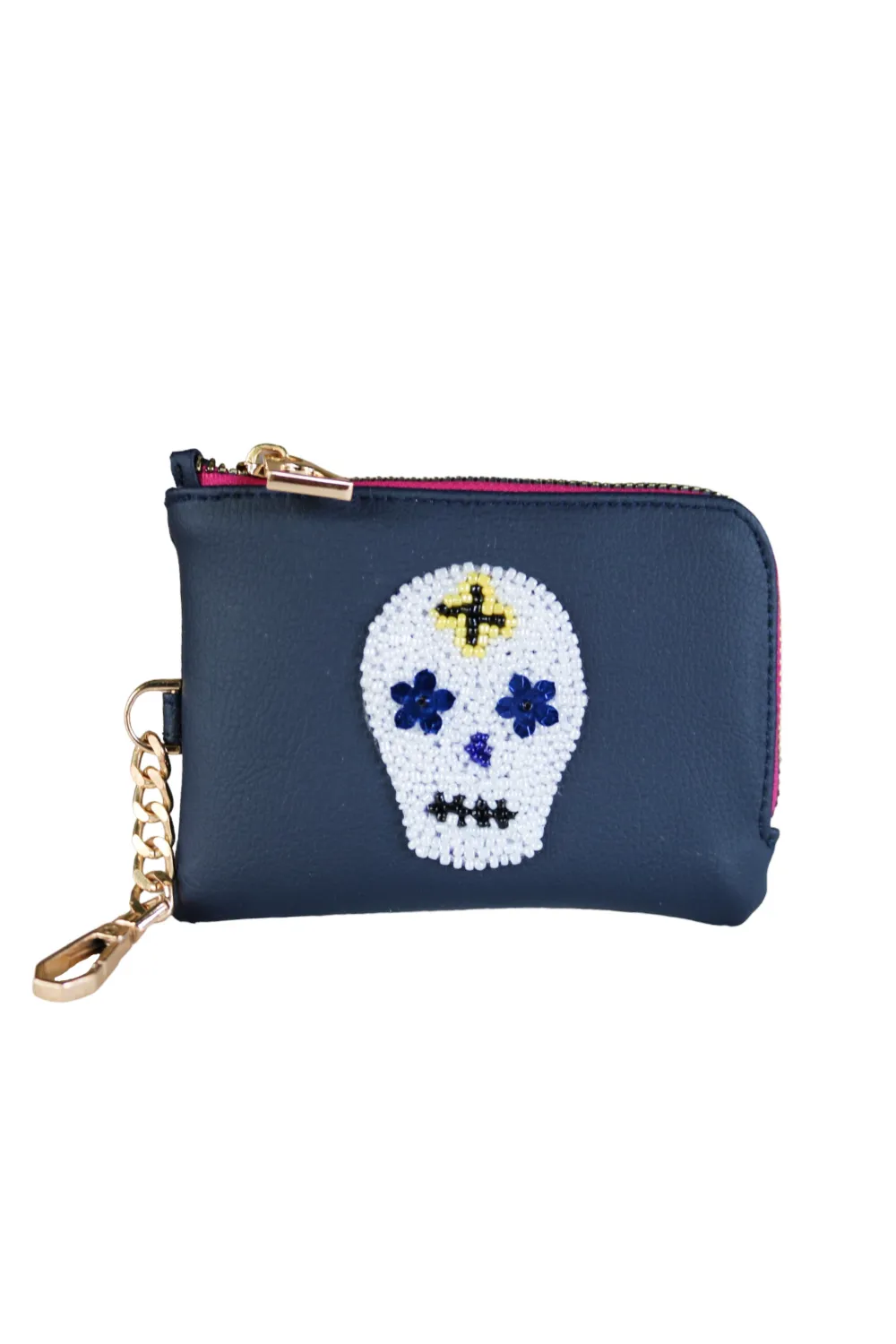 Marino Sugar Skull Purse in Cactus