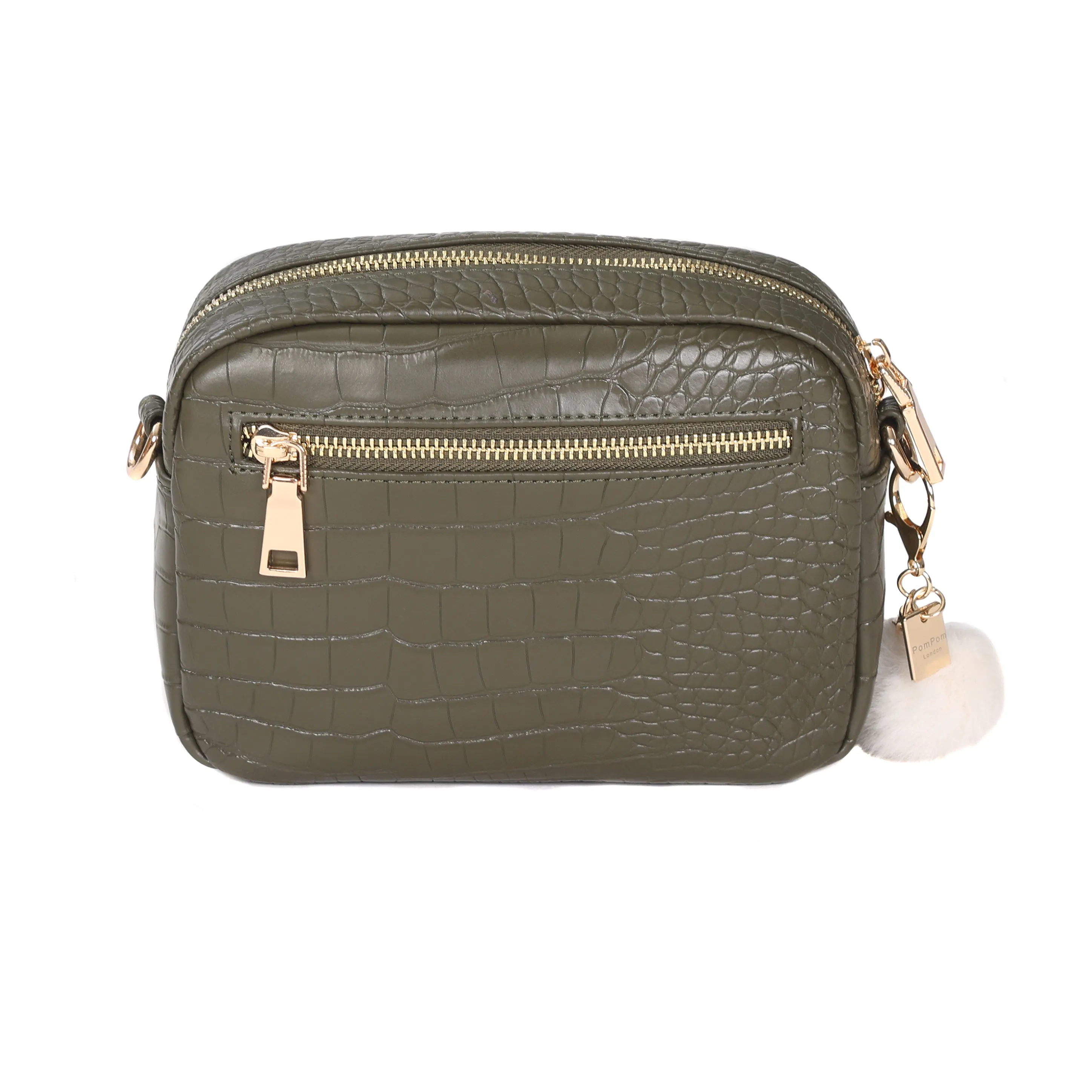 Mayfair Bag Croc Olive Green & Accessories