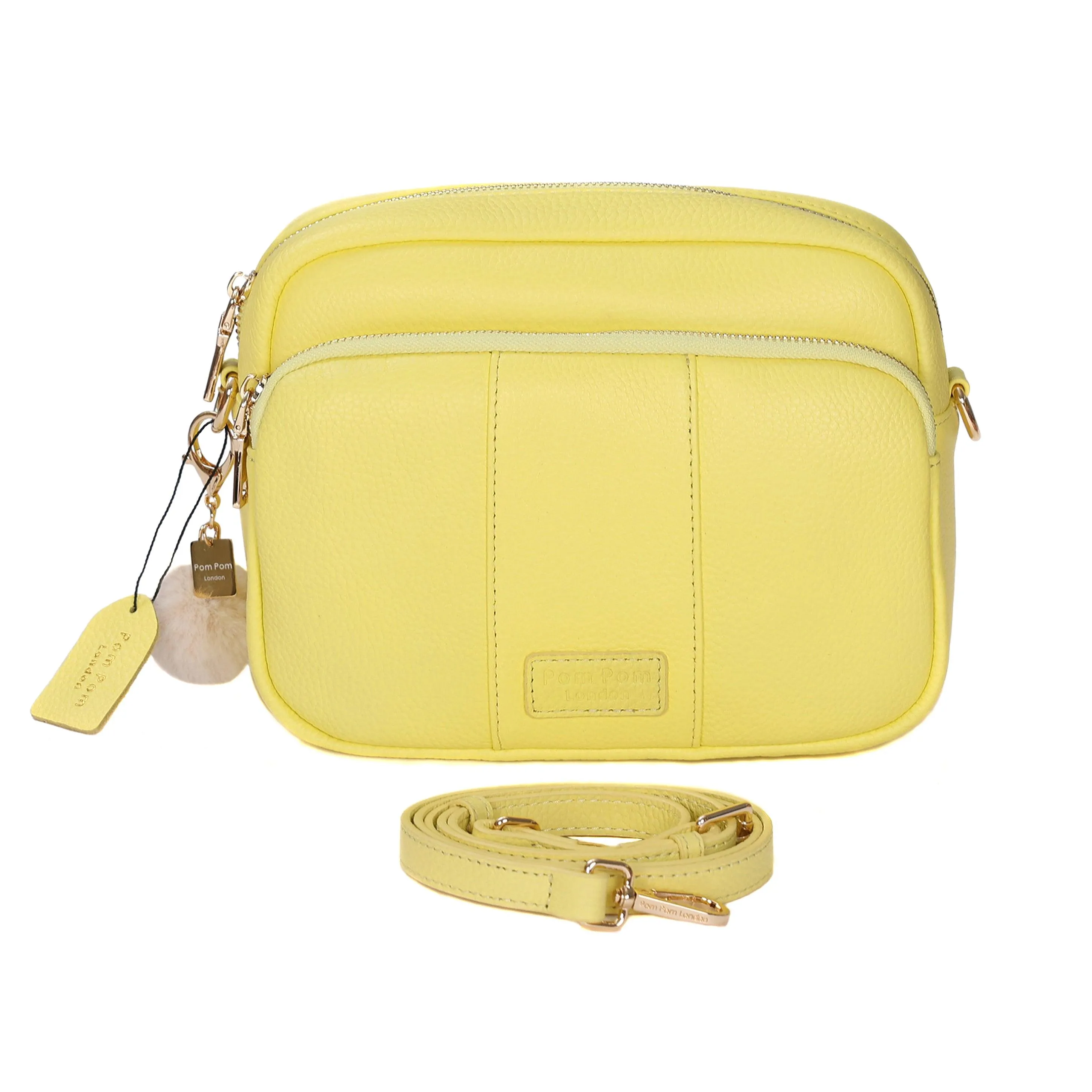 Deluxe Mayfair Bag in Sherbet Lemon Color with Additional Accessories