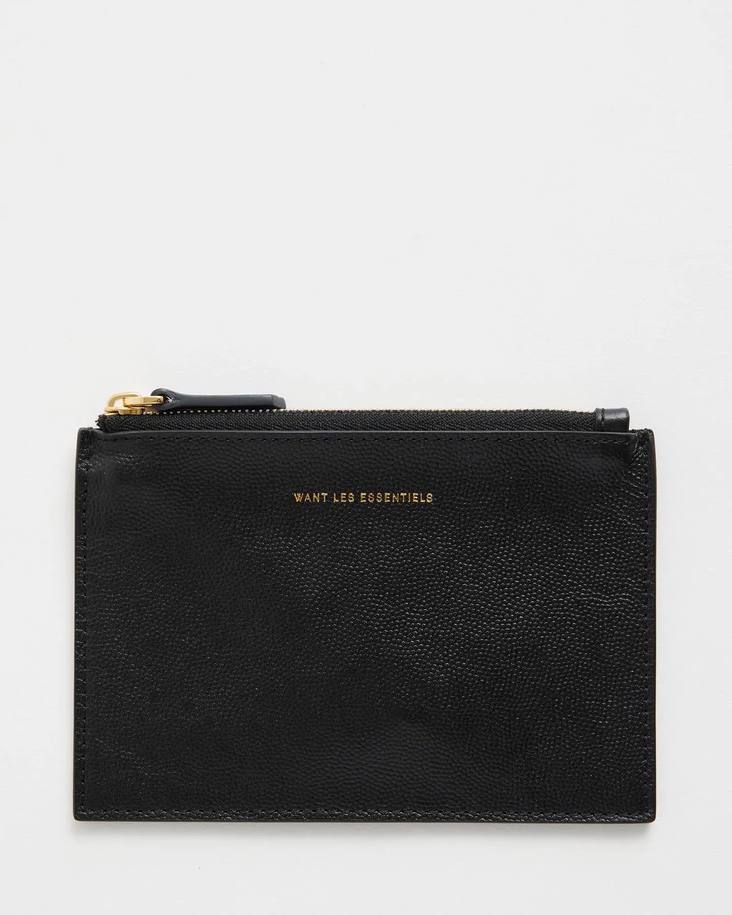 Mini Lawrence Leather Zip Pouch