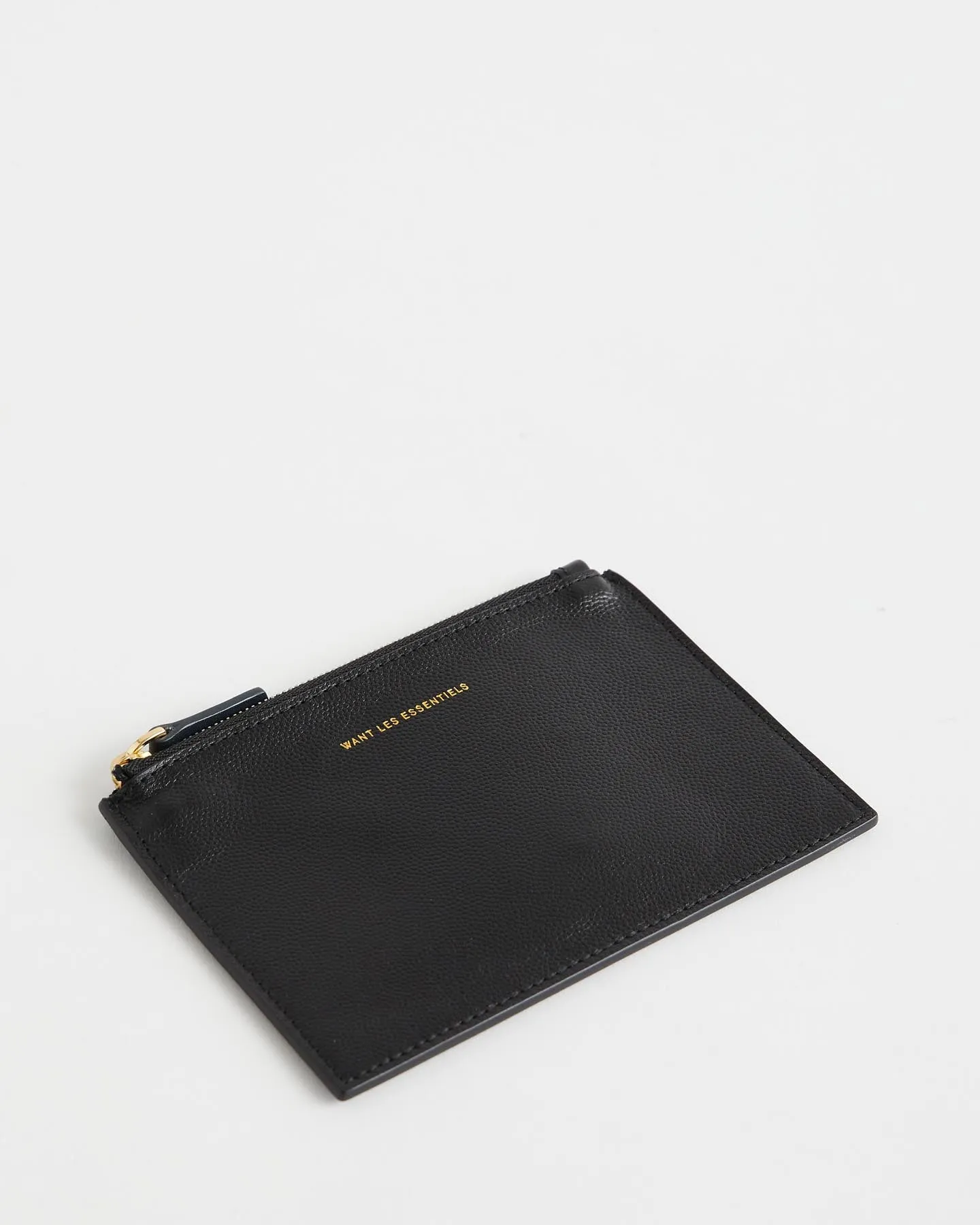 Mini Lawrence Leather Zip Pouch