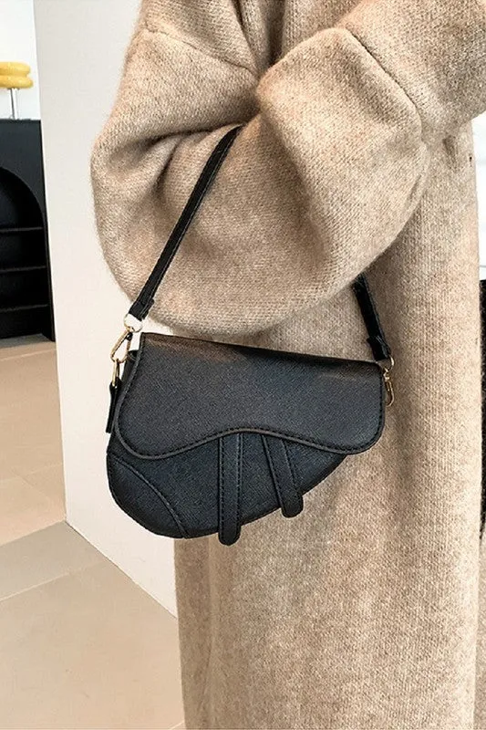 Mini Saddle Bag - Black