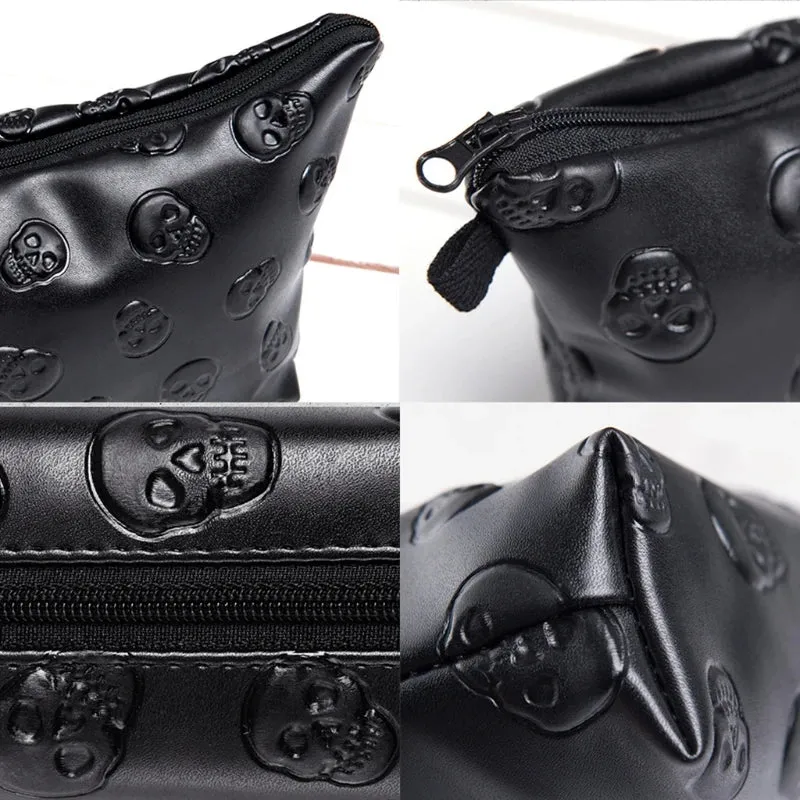 Mini Skulls Make Up Bag