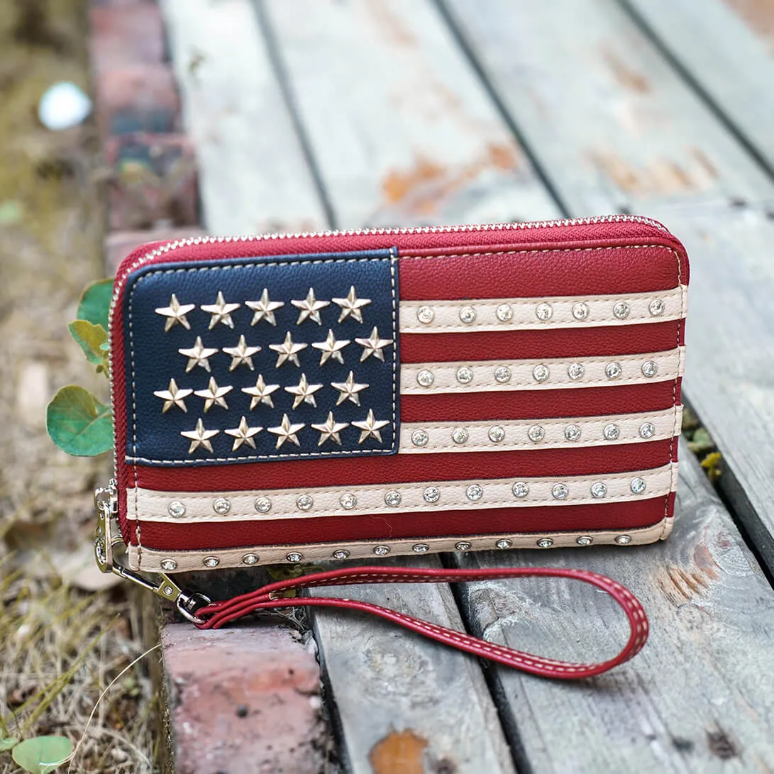 Montana West American Pride Patriotic Wallet