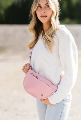 Moon Belt Bag - Blush