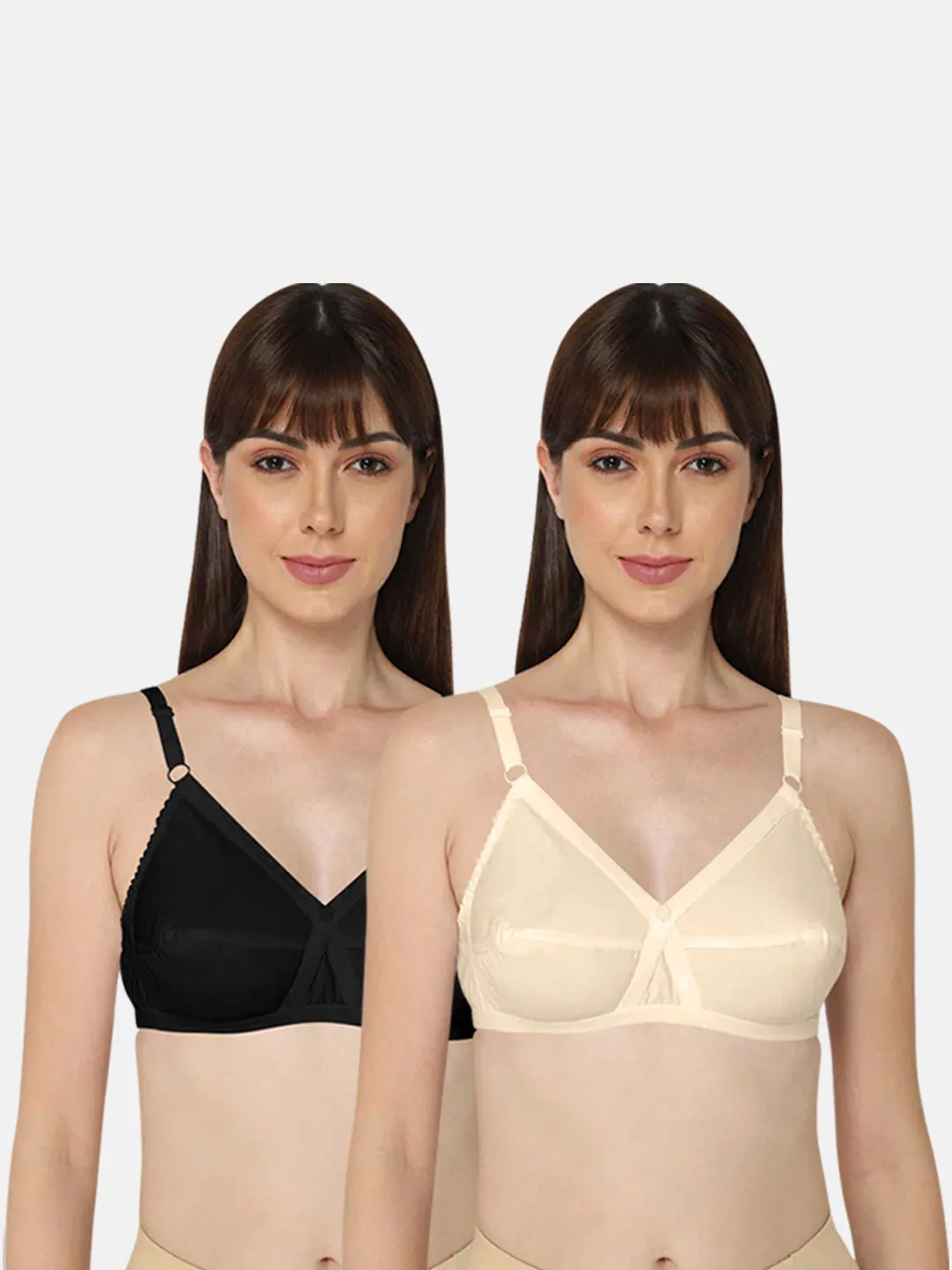 Naidu Hall Heritage-Bra Special Combo Pack - Cross - C01