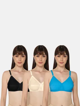 Naidu Hall Heritage-Bra Special Combo Pack - Cross - C33