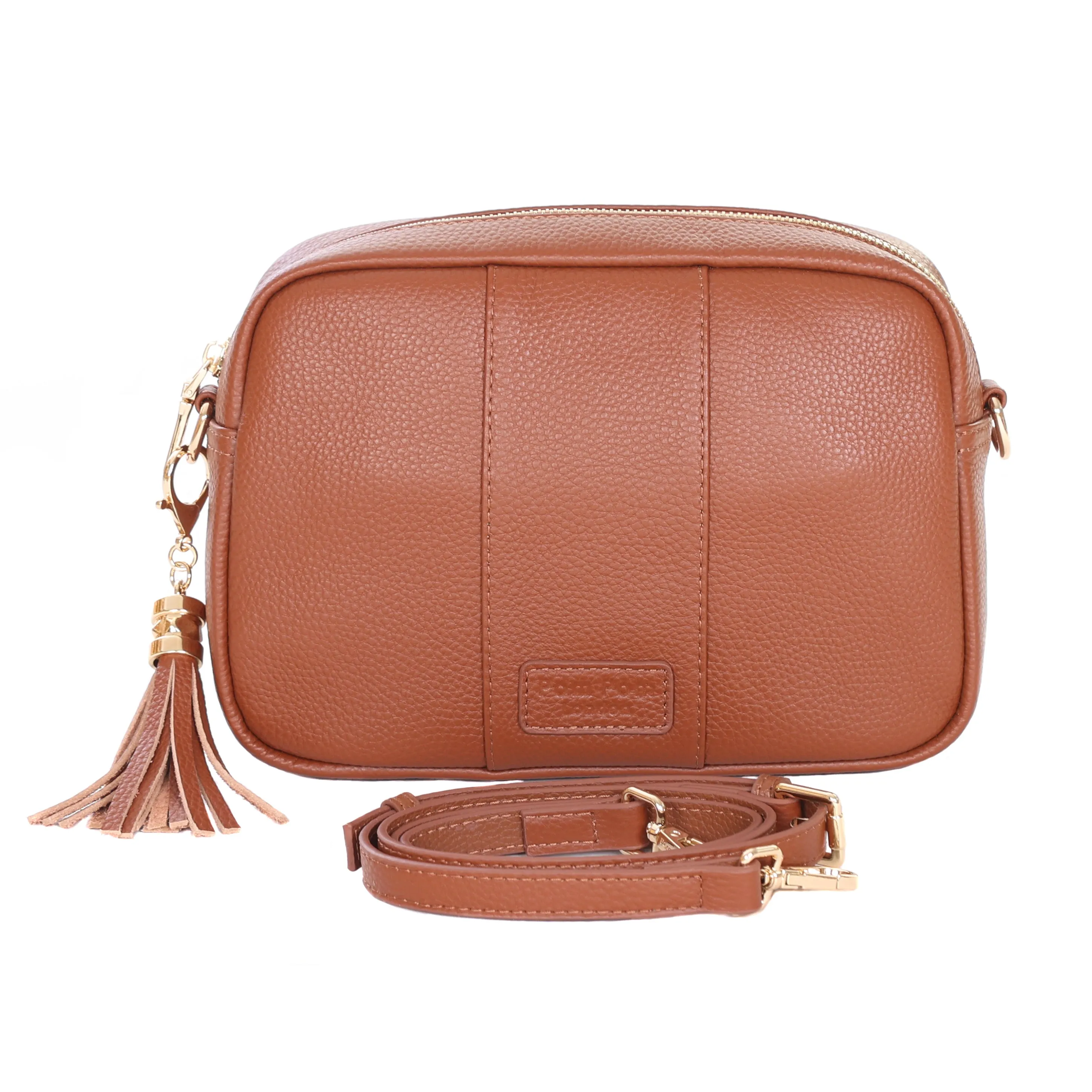 Pom Pom London City Bag Chestnut