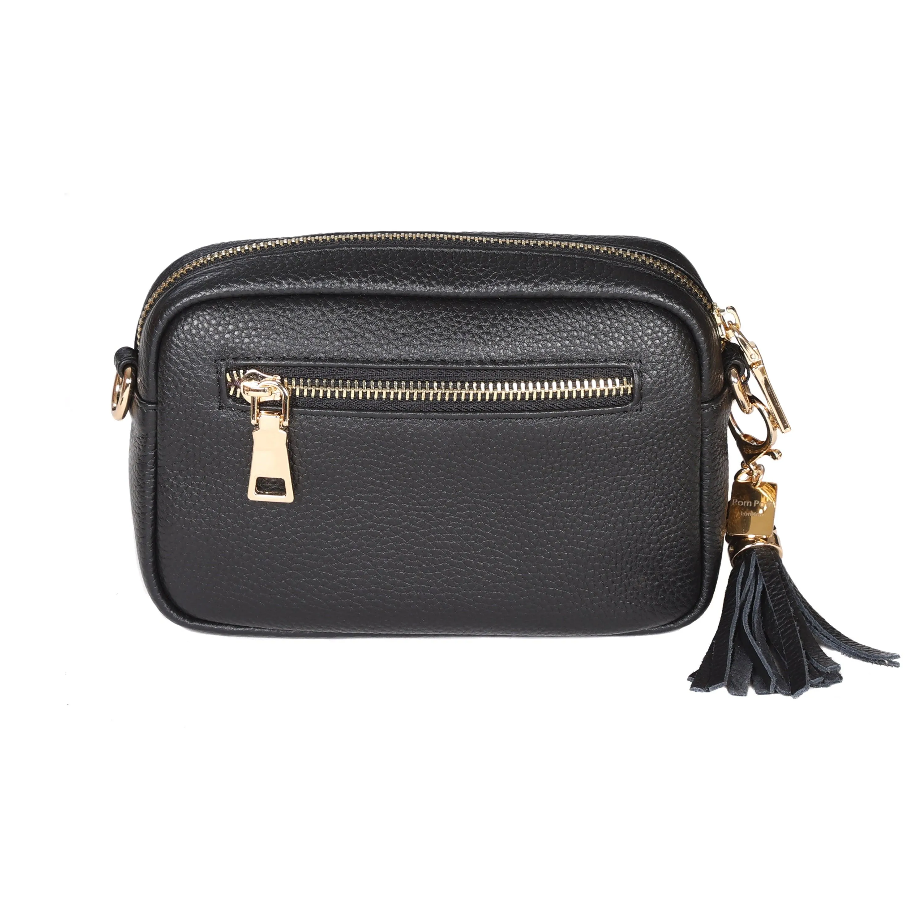 Pom Pom London City MINI Bag Black