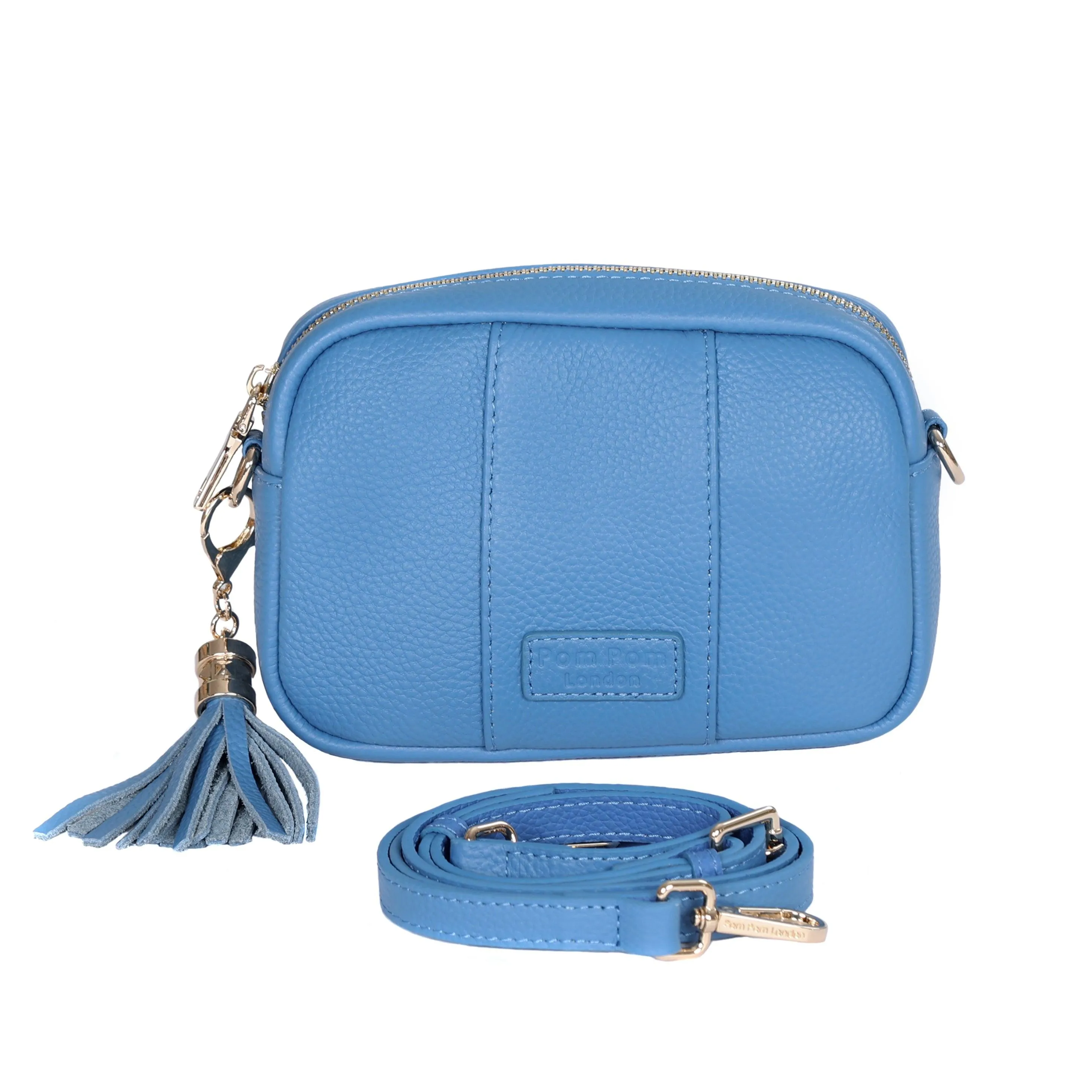 Pom Pom London City MINI Bag Cornflower Blue