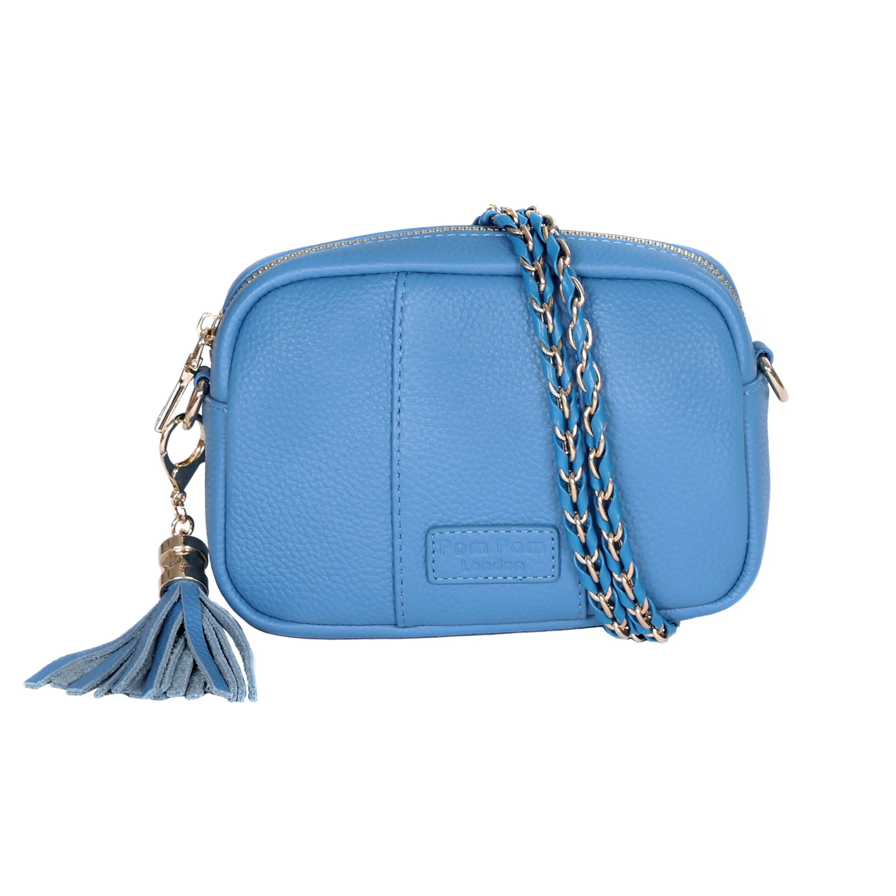 Pom Pom London City MINI Bag Cornflower Blue