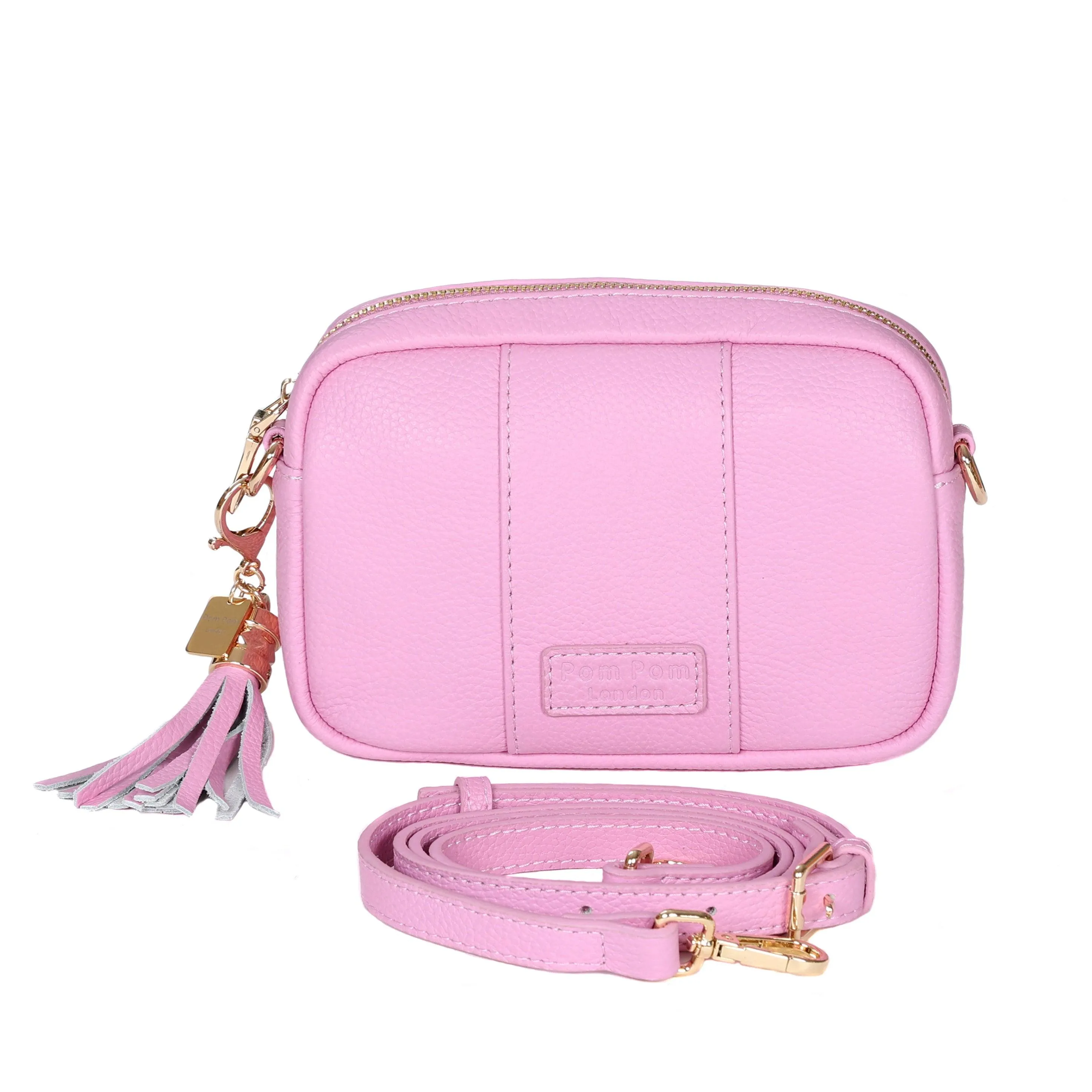 Pom Pom London City MINI Bag Peony Pink