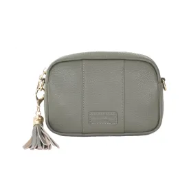 Pom Pom London City MINI Bag Sage Green