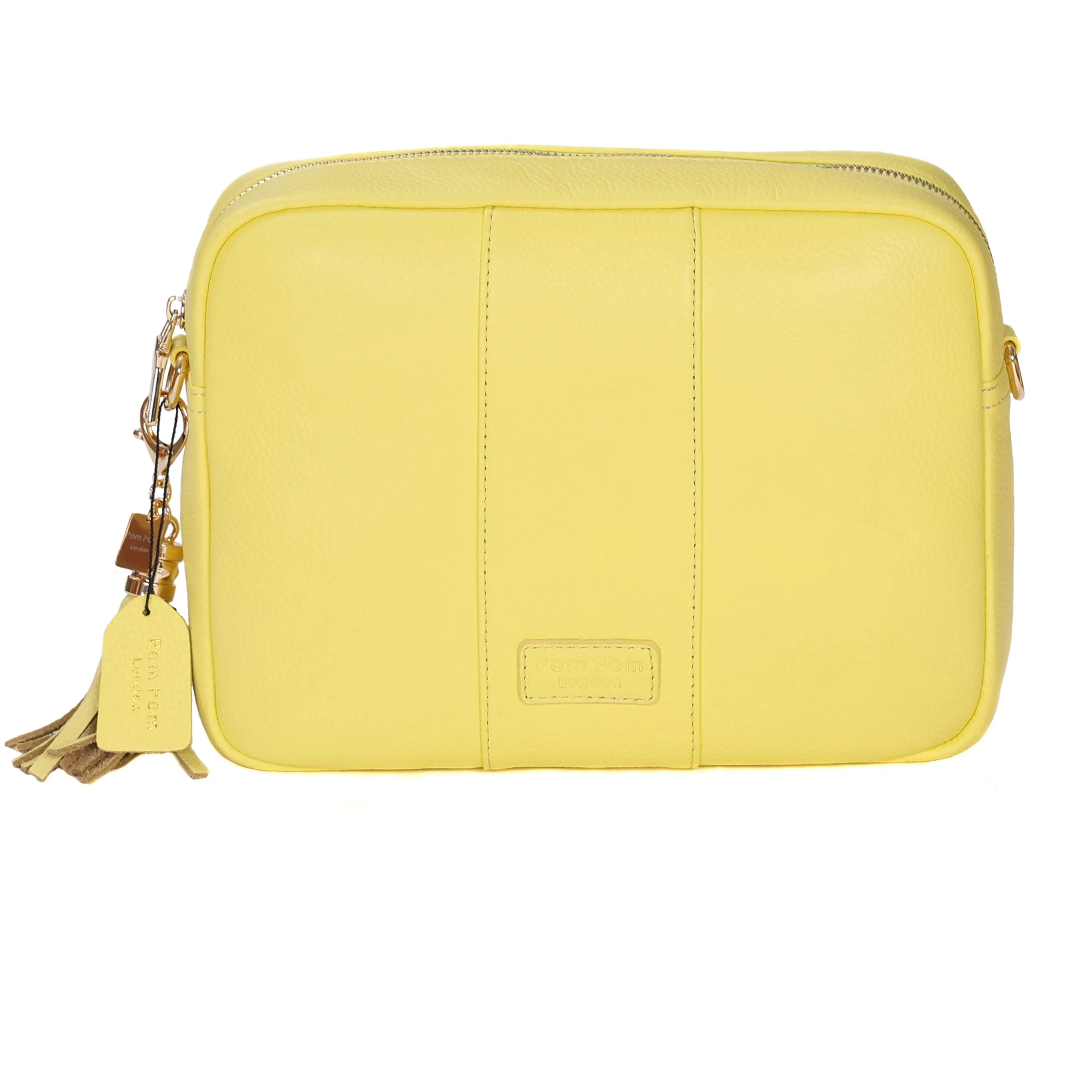 London City Plus Pom Pom Bag - Sherbet Lemon Yellow