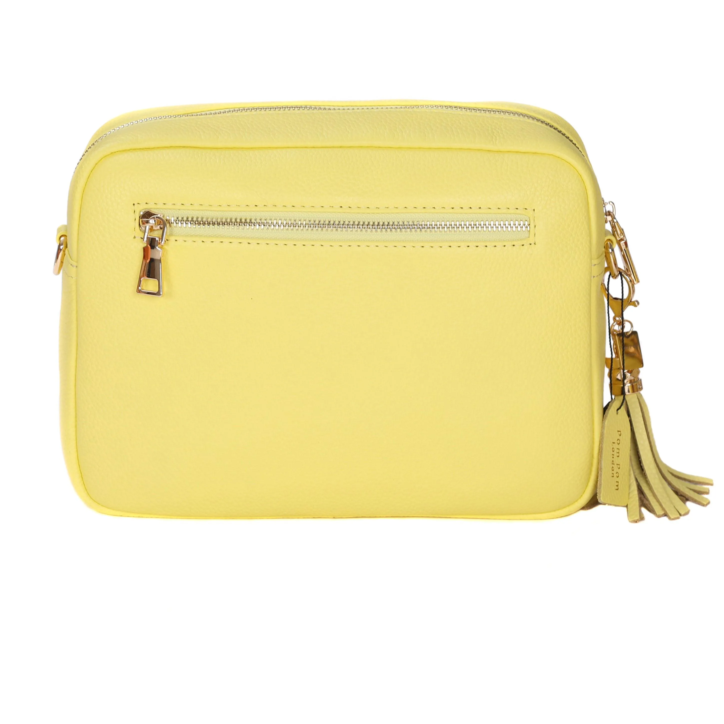 London City Plus Pom Pom Bag - Sherbet Lemon Yellow