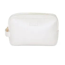 Pom Pom London Large Wash Bag Metallic Pearl