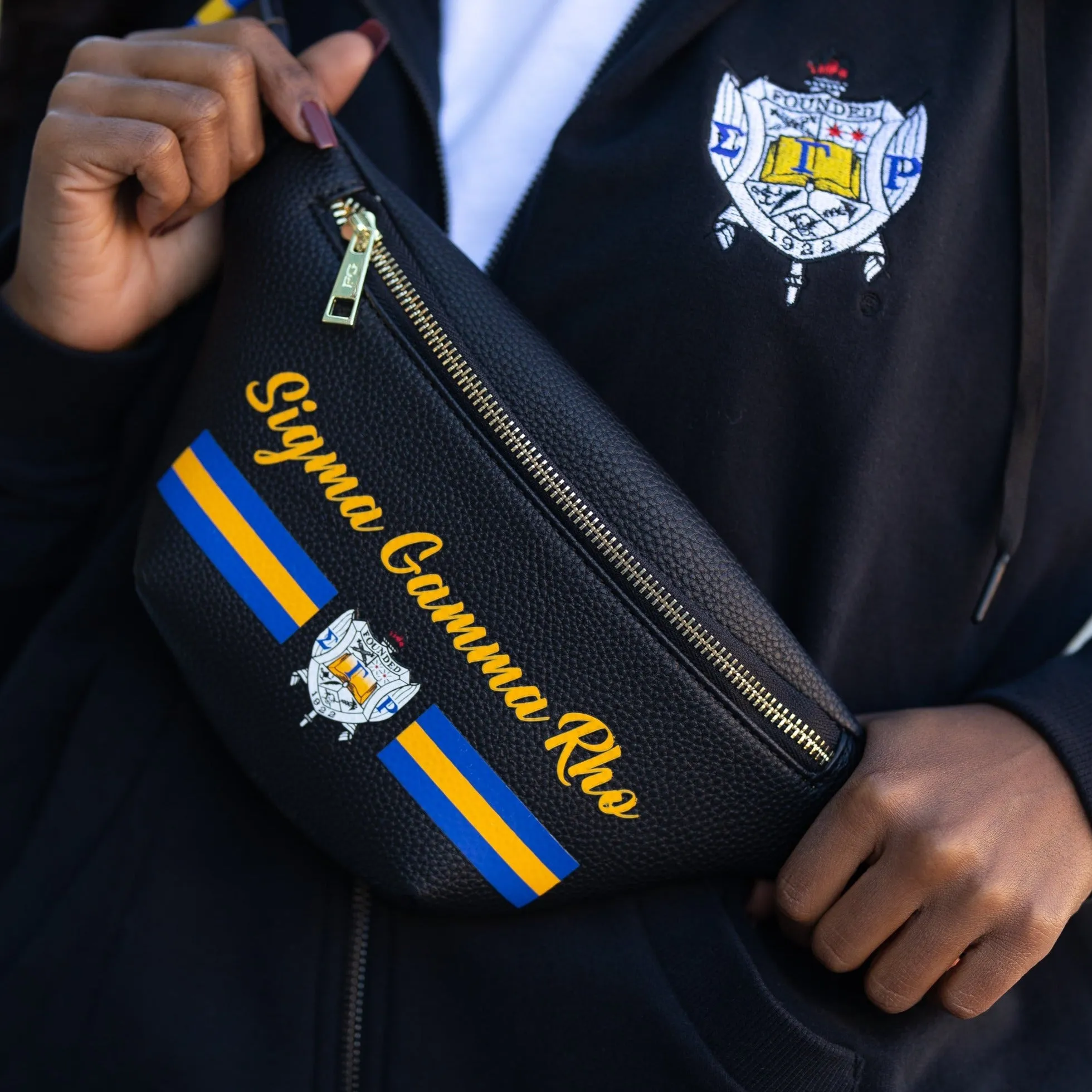 Printed SGRHO Belt Bag