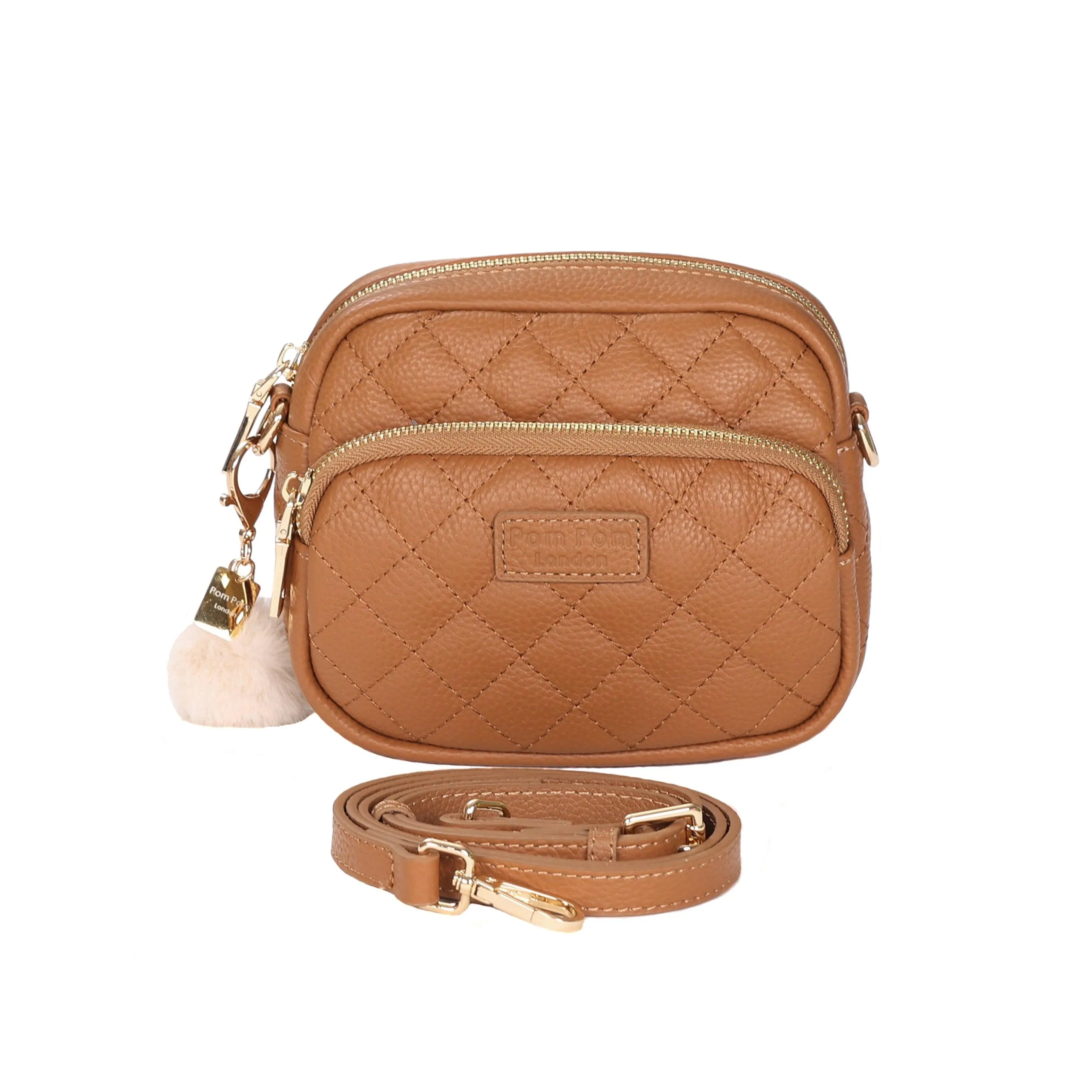 Quilted Mayfair MINI Bag Maple & Accessories